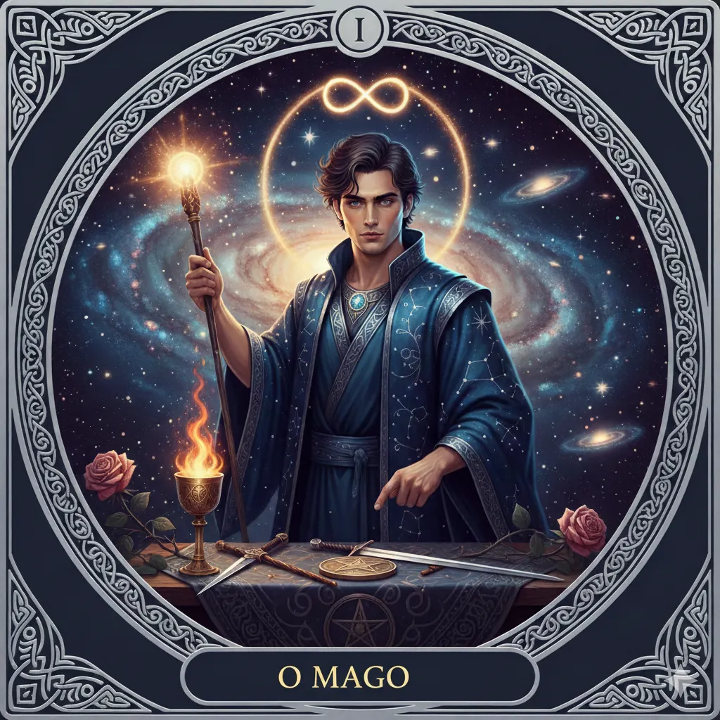 A Carta O Mago do Tarot: Significados Profundos, Simbolismo, Amor, Trabalho e Espiritualidade