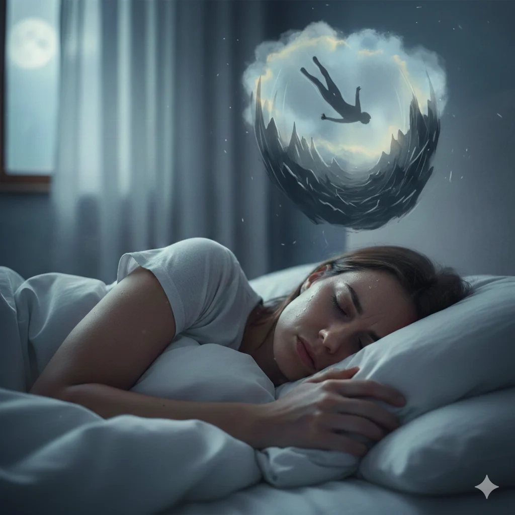 Sonhar com quedas: significado completo, interpretações psicológicas, espirituais e o que esse sonho quer te alertar