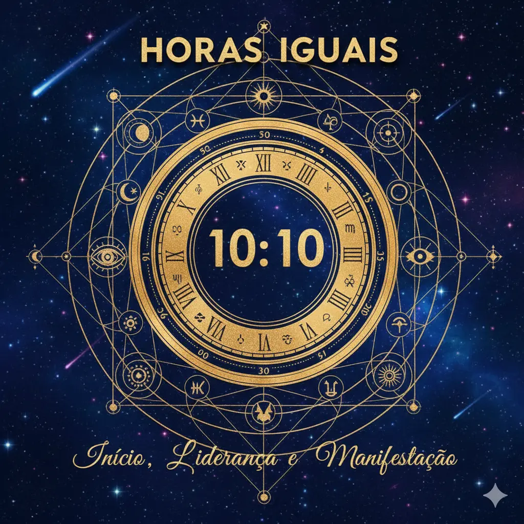 Horas Iguais 10:10: Significado, Mensagens Espirituais, Numerologia e Como Interpretar