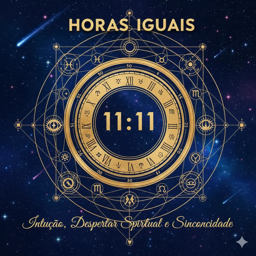 Horas Iguais 11:11: Significado Espiritual, Numerologia, Amor, Anjos e Mensagens do Universo