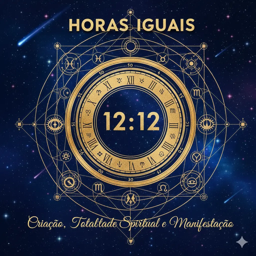 Horas Iguais 12:12: Significado Espiritual, Numerologia, Amor, Anjos e Mensagens do Universo