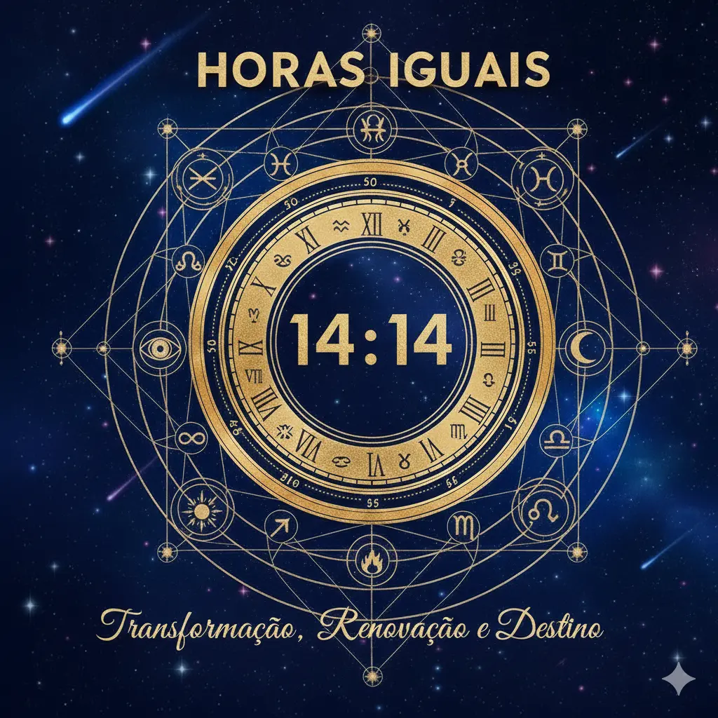 Horas Iguais 14:14: Significado Espiritual, Numerologia, Amor, Anjos e Construção de Estabilidade