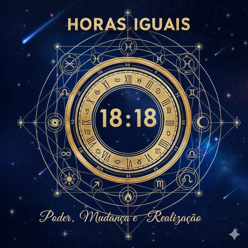 Horas Iguais 18:18: Significado Espiritual, Numerologia, Amor, Anjos e Prosperidade