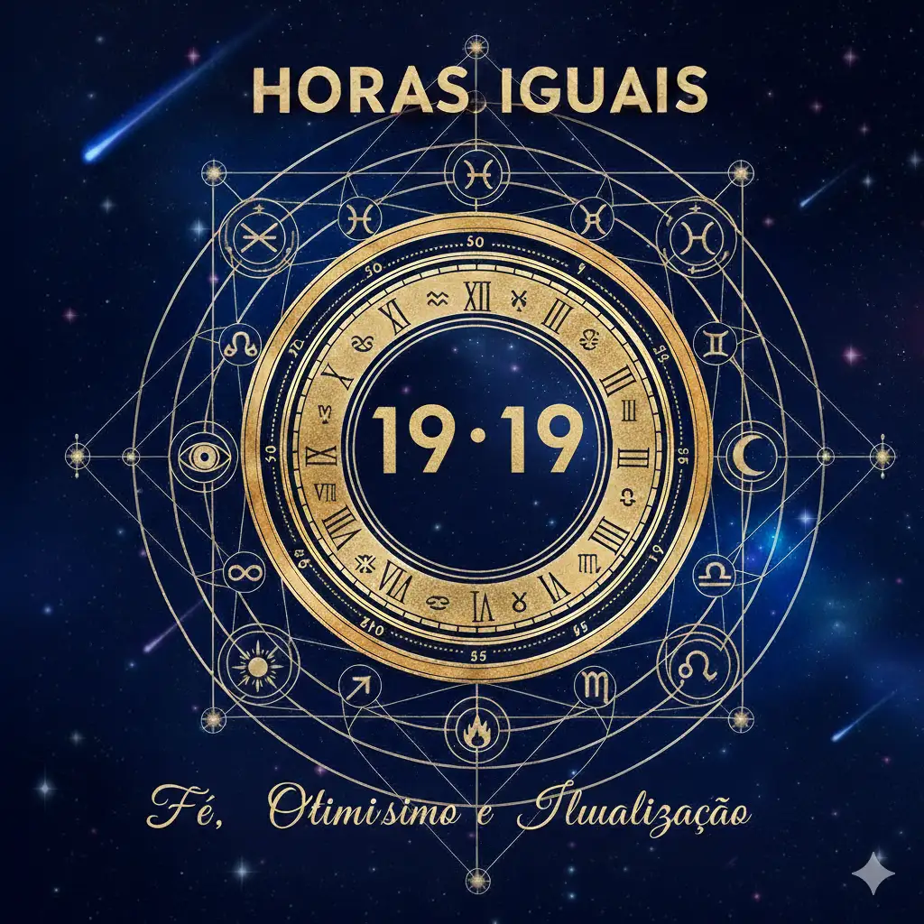 Horas Iguais 19:19: Significado Espiritual, Numerologia, Amor, Anjos e Missão de Vida