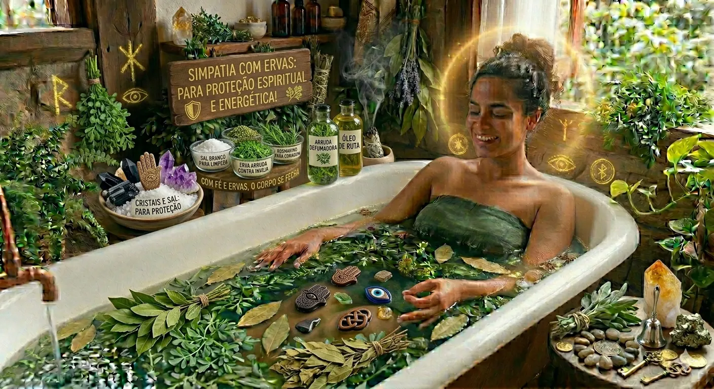 Como fazer simpatia com ervas para proteção no seu dia a dia